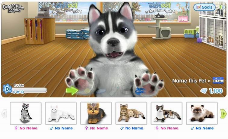 Virtual Animal Games - Virtual Worlds for Teens