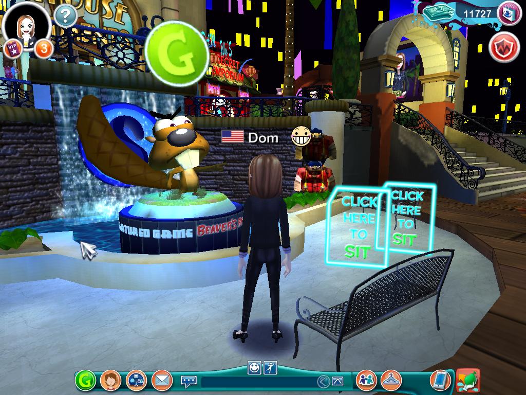 virtual worlds cybertown