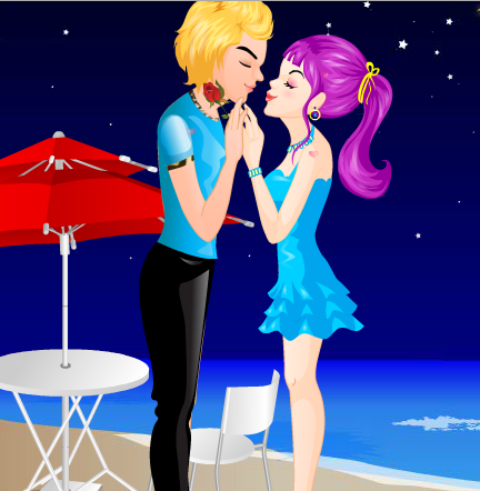 kissing-couple-dressup