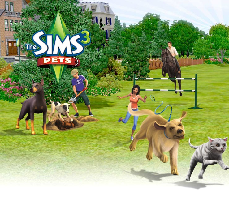 sims 3 large custom worlds pets