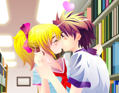 Kissing library1