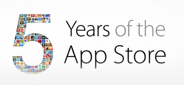5 years of the app store