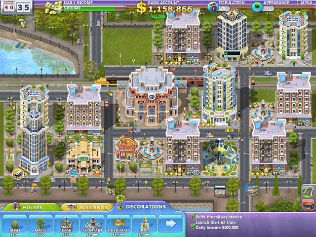 virtual city games online