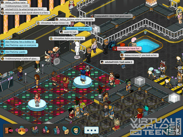 free virtual games like habbo hotel