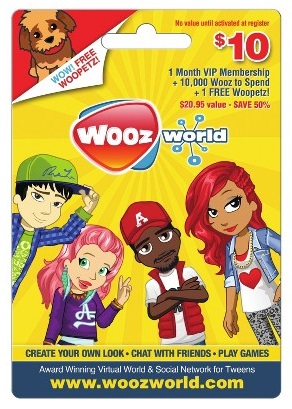 Woozworld Gift Card