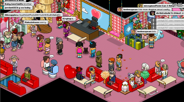 free virtual games like habbo hotel