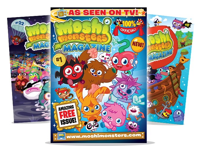 Moshi Monsters Magazines