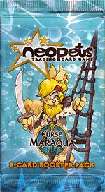 Neopets Curse of Maraqua Booster Pack