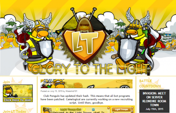 Club_Penguin_-_Light_Troops_Army
