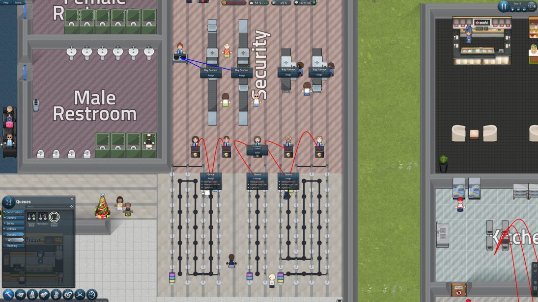 how to make carosels work in simairport