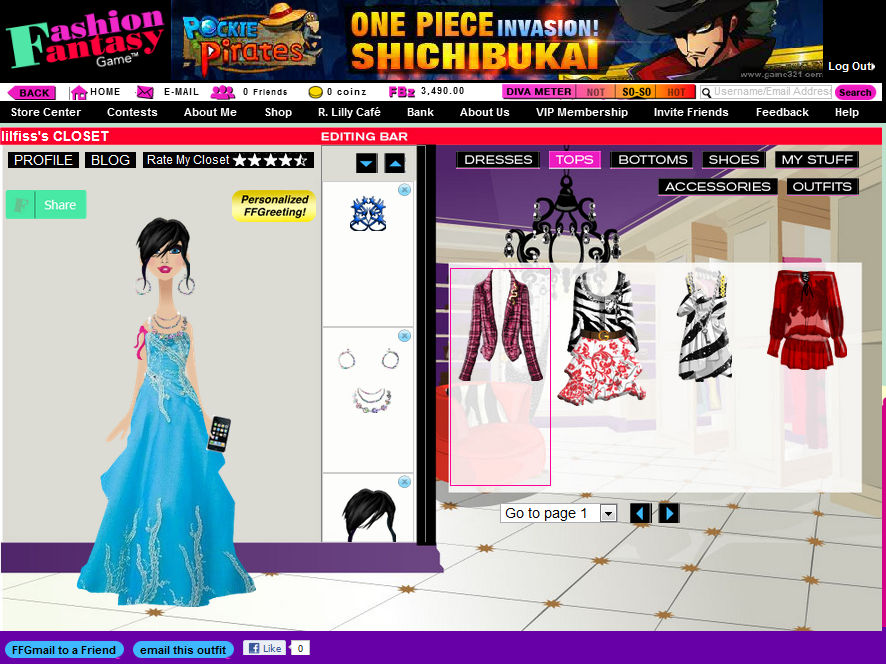 Fashion Contest 2 em Jogos na Internet