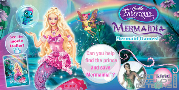 Barbie Fairytopia: Mermaidia - Virtual Worlds for Teens