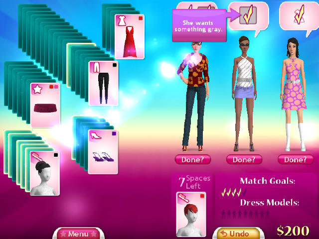 Fashion Solitaire11 | Virtual Worlds for Teens