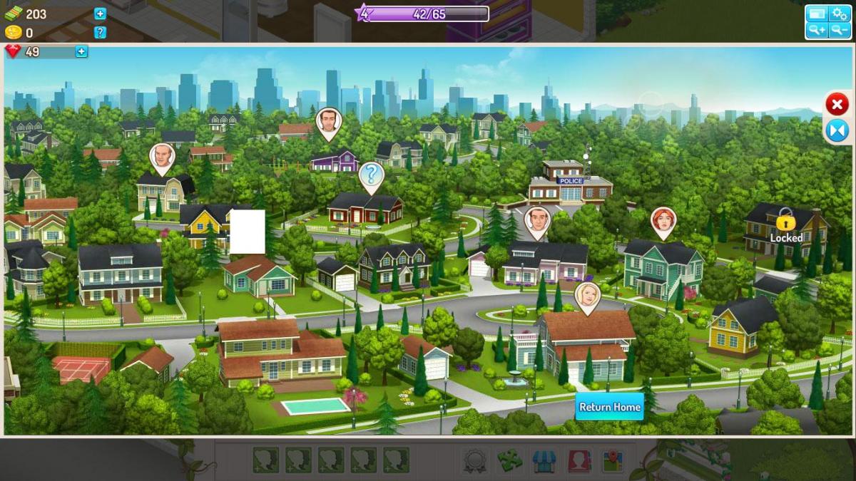 suburbia game background